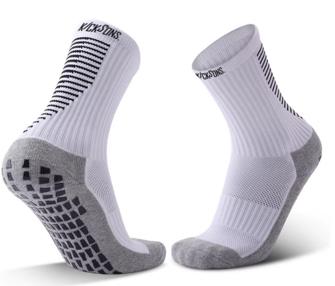 Premium non-skid grip socks with superb sole grips for sports and everyday use.